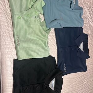 Columbia Men's Polo Shirt Set - Black, Mint Green, Sky Blue, Navy